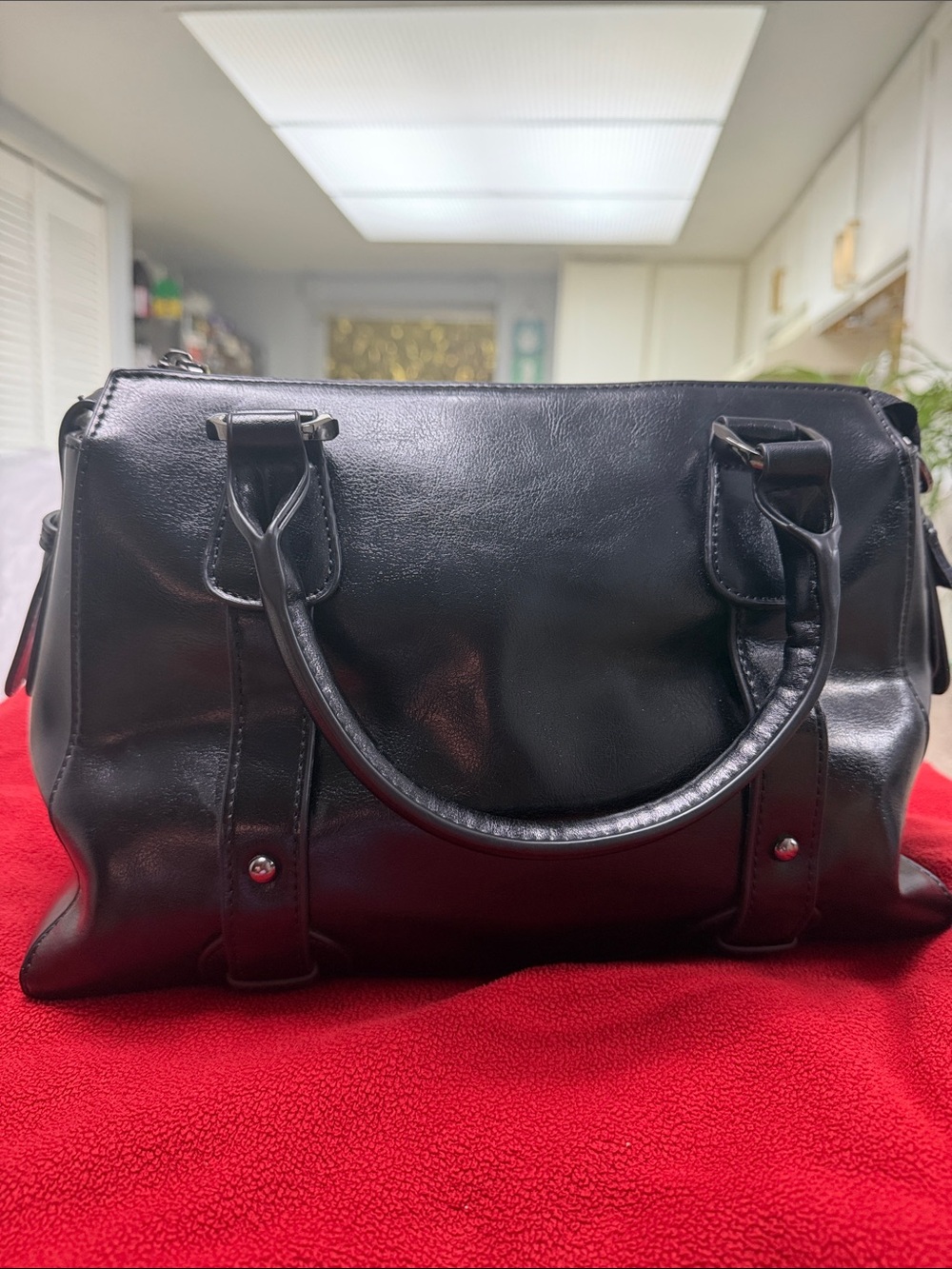 Classic Black Women's Satchel Handbag